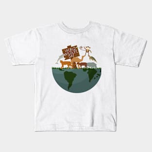 World Wildlife Day 2024 Kids T-Shirt